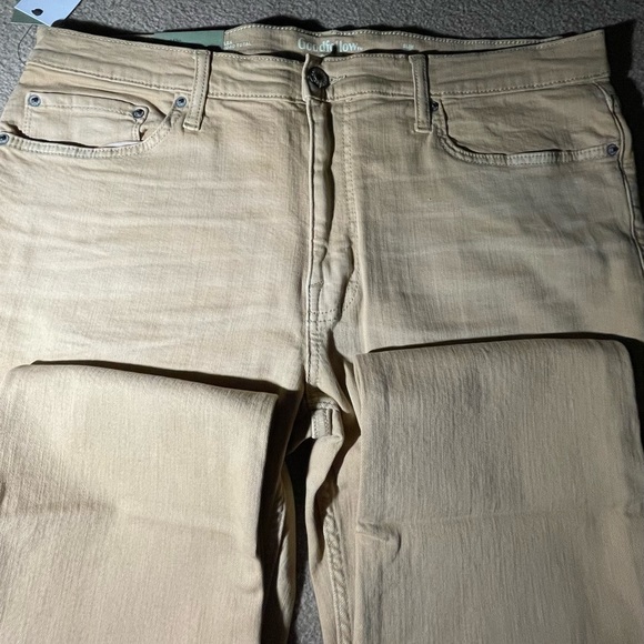 NWT Mens Goodfellow Total Flex Sim Fit Tan Denim Jeans Soft and Stretch 38 X 30 - Picture 3 of 8
